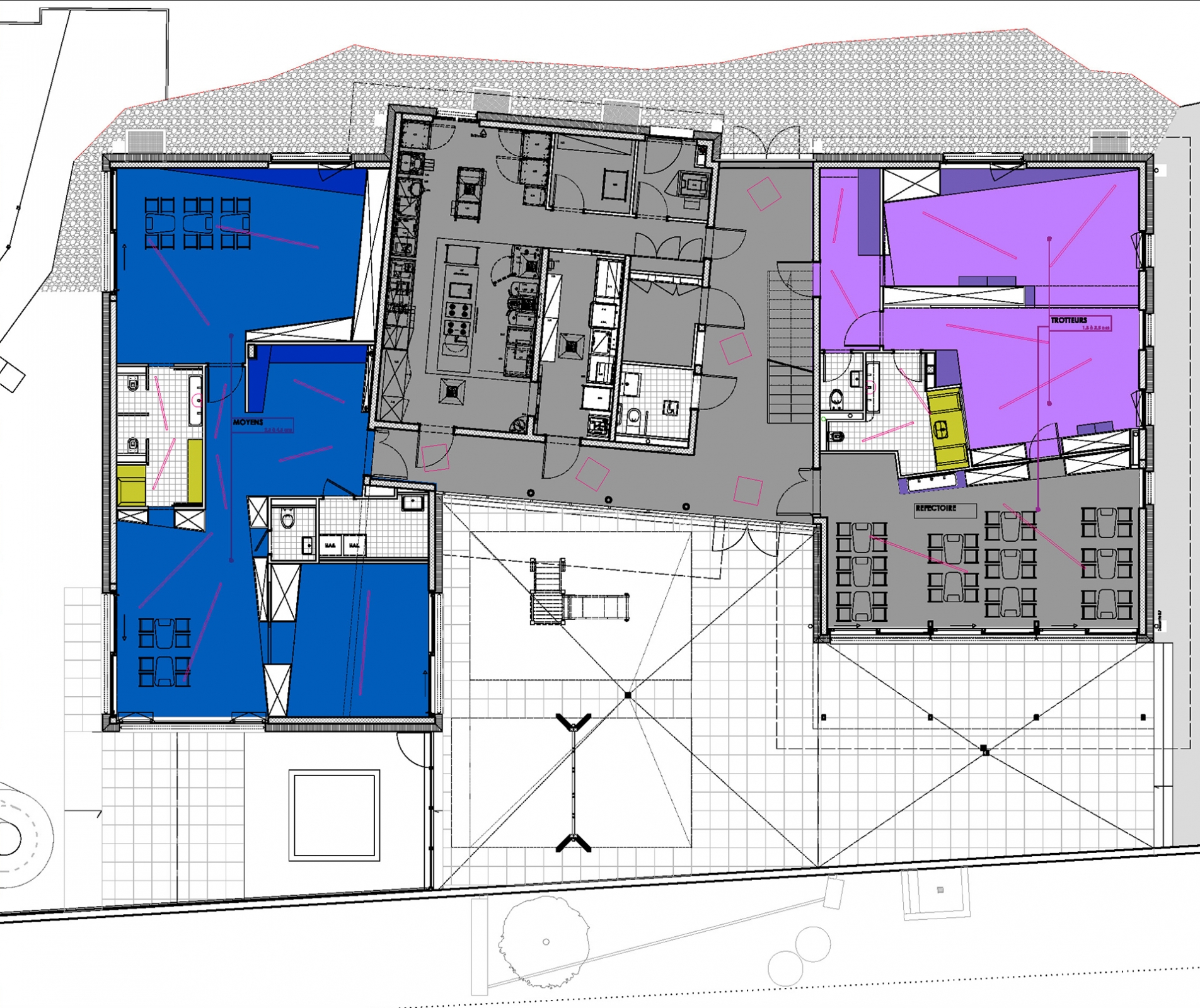 Plan du Rez-inférieur
