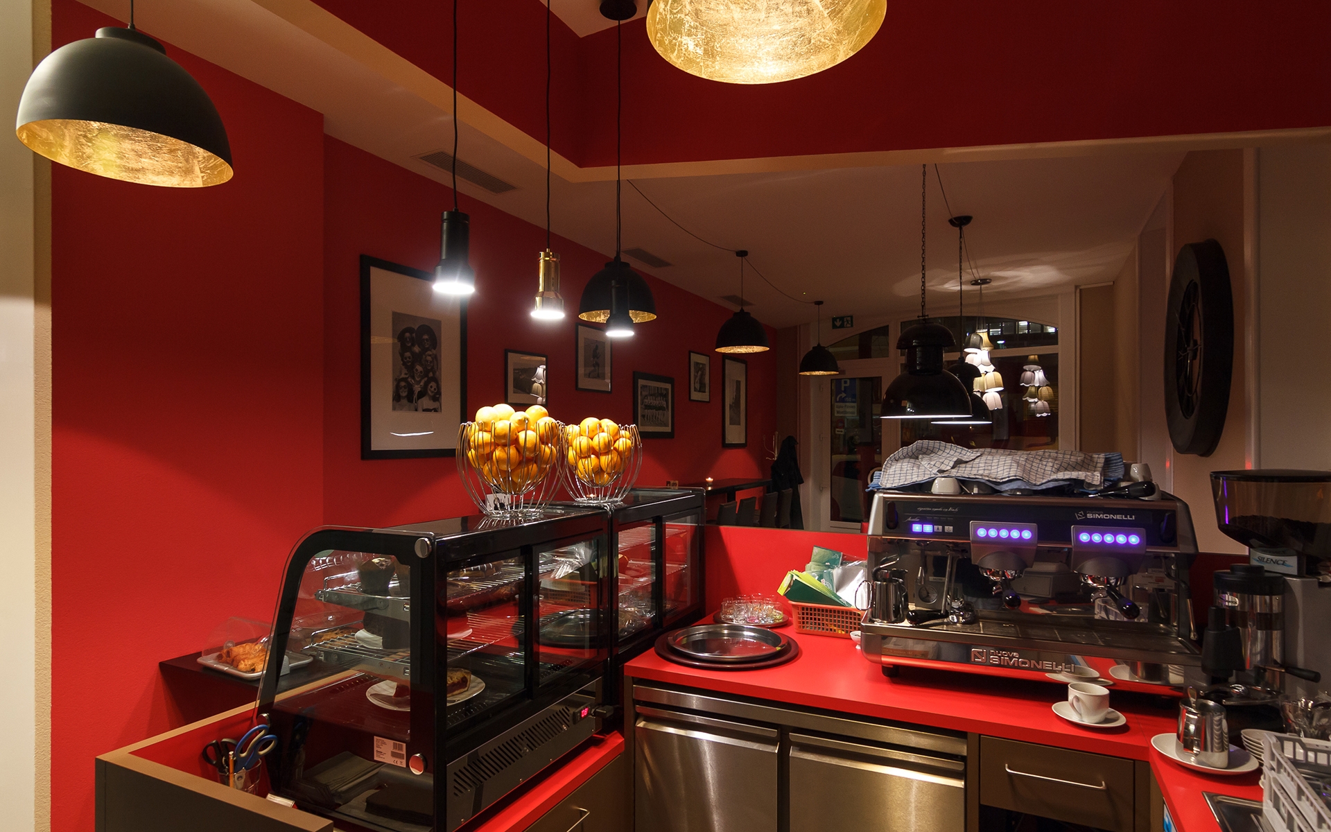 depuis le bar