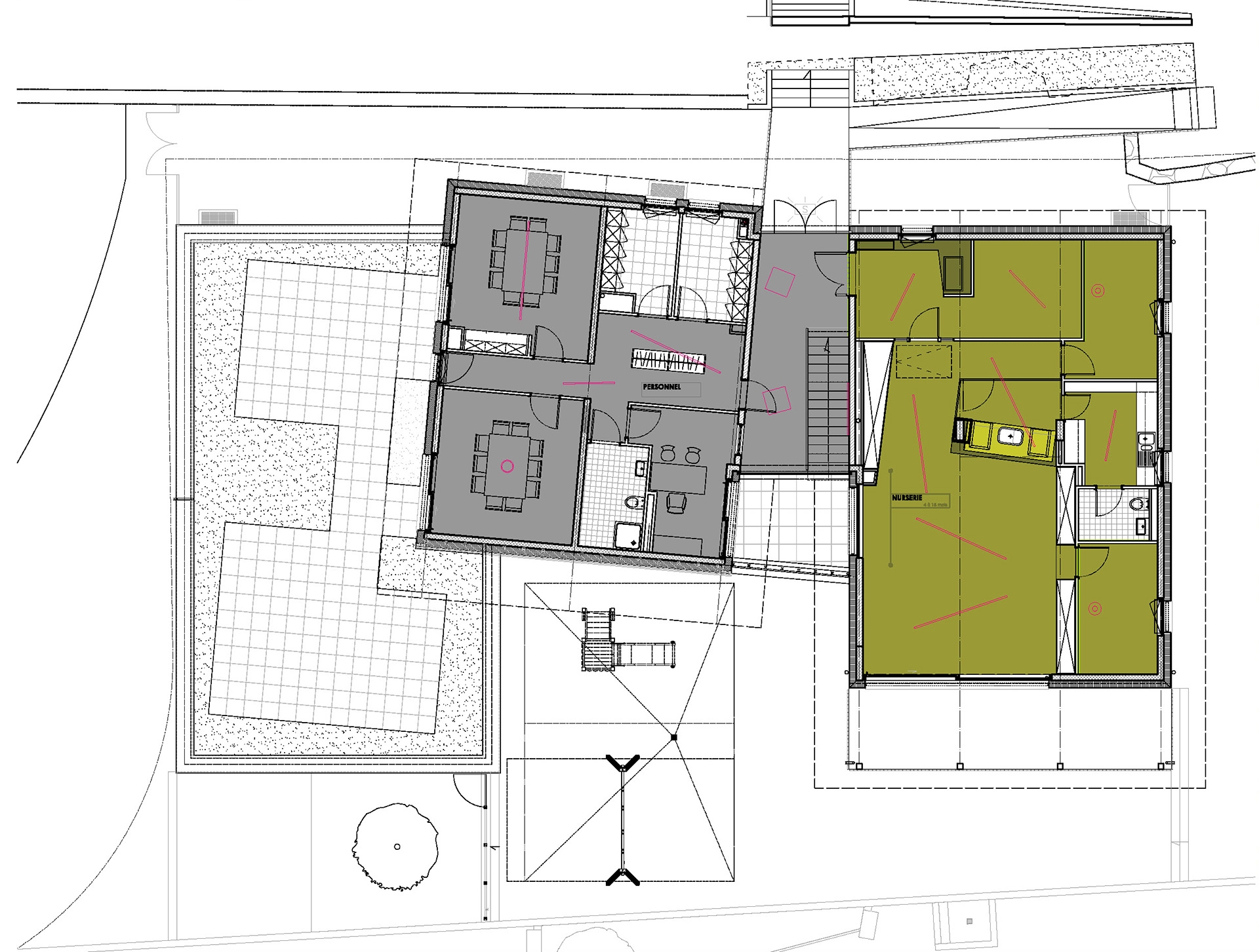 Plan du Rez-supérieur